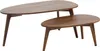 FineBuy Ensemble de 2 tables basses cardioïdes en bois Voir les images du produit 6