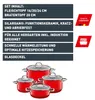 Silit 21.0929.7093, pannenset "Passion" in rood, 4-delig Productafbeelding-voorbeeld 2