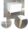 Möbelbeine aus lackierter Eiche, schräge Form, 45 cm, Produktbild-Vorschau 4