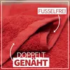 Frottier Duschtücher 2er Pack 70x140cm, 100% Baumwolle, Rot Produktbild-Vorschau 5