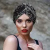 Damen Turban Geflochten Kopfbedeckung Chemo Kappe Produktbild-Vorschau 3