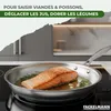 Set de 2 poêles de cuisson 24/28 cm en inox sans  Voir les images du produit 4