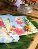 Hawaii Papierservietten Party-Zubehör 20 Stück bunt 33x33cm Produktbild-Vorschau 4