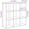 vidaXL Bücherregal Altholz-Optik 98x29x97,5 cm Produktbild-Vorschau 8