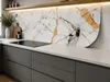 Samolepicí panel do kuchyně – MRAMOR bílý 60 x 280 cm Náhled obrázku produktu 2