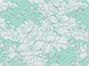 MuchoWow® Mauspad Mousepad Muster - Vintage - Blumen 40x30 Produktbild-Vorschau 1