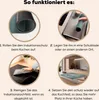 KitchenYeah© Herdabdeckplatte Fisch auf einer Silbergabel , Produktbild-Vorschau 7