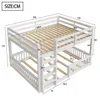 Flieks Etagenbett 160x200cm mit Leiter, Kinderbett Produktbild-Vorschau 4
