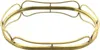 Spiegeltablett "Gold" 50x34 cm groß, Tablett mit großer Produktbild-Vorschau 2