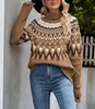 ASKSA Damen Pullover Rollkragenpullover Langarm Produktbild-Vorschau 2