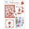 A collage of cross-stitch patterns and designs related to Palm Sunday. Produktbild-Vorschau
