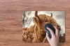 MuchoWow® Mauspad Mousepad Scottish Highlander - Strauch - Produktbild-Vorschau 3