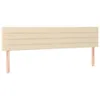 Boxspringbett mit Matratze Creme 180x200 cm Stoff Produktbild-Vorschau 6