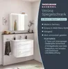 Verona LED-Spiegelschrank  Hängend, Vormontiert,  Germany  Produktbild-Vorschau 2