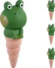 Relaxdays Tonkegel Bewässerung, 4er Set, je 100 ml, Produktbild-Vorschau 1