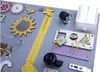 Drevená manipulačná tabuľa ružové hodiny 50x37,5cm Náhľad obrázku produktu 9