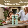 LS-LebenStil 2x Design Holz Salzmühle & Pfeffermühle 2´er Produktbild-Vorschau 8