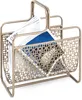 HAKU Zeitungsständer gold - Metall, B/H/T: 37x45x22 cm Produktbild-Vorschau 3