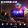 RGBIC Neon LED Strip 5m, LED-strip met siliconen, Productafbeelding-voorbeeld 10