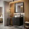 RODAN | Koupelnová Skříňka - 60 CM - Černá Matná - Moderní Náhled obrázku produktu 3