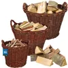 KOTARBAU® 3er Set Weidenkorb mit Griffen Ø 30 cm + Ø 40 cm Produktbild-Vorschau 1