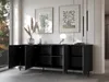 Kommode Sideboard Beistellkommode 4D ZILLO Schwarz Produktbild-Vorschau 6