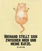 Mr. & Mrs. Panda Babydecke Katze Umarmen - Gelb Pastell - Produktbild-Vorschau 1