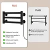 Elektrický topný žebřík Puluomis, vyhřívač na ručníky s Náhled obrázku produktu 8