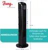 JUNG TVE22 Turmventilator 76cm Schwarz – Leiser (48dBA) & Produktbild-Vorschau 4
