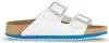 Birkenstock Arizona SL Damen-Sandale, weiß/blau EN ISO Produktbild-Vorschau 2
