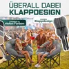KESSER® Campingstuhl faltbar 150kg Klappstuhl mit Kissen, Produktbild-Vorschau 4