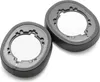 Two black ear pads for headphones are shown on a white background. Anteprima dell’immagine prodotto