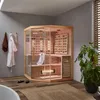 HOME DELUXE – Infrarotkabine SAHARA XXL – 150 x 150 x 200 Produktbild-Vorschau 2