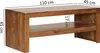 Couchtisch Massiv-Holz Durban Sheesham 110 cm breit Produktbild-Vorschau 4