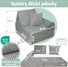 Pillows24 – Hrací pohovka pro děti z manšestru | Dětské Náhled obrázku produktu 3