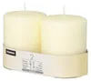 Papstar Stumpenkerzen Ø 80 mm · 100 mm elfenbein "Ivory" Produktbild-Vorschau 1