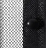 vidaXL Tende per porte a zanzariera 2 pz. Magnete nero Anteprima dell’immagine prodotto 12