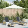 vidaXL Slunečník s dřevěnou tyčí 150x200 cm Písková bílá Náhled obrázku produktu 1