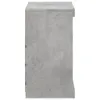 Příborník s LED světly betonově šedý 60,5x37x67 cm Náhled obrázku produktu 7