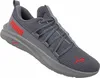 A single gray Puma shoe with red branding. Produktbild-Vorschau
