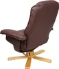 Relaxsessel H56, Fernsehsessel TV-Sessel mit Hocker Produktbild-Vorschau 6