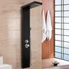 HOME DELUXE - Panel prysznicowy - CASCATA Black - Wymiary: Podgląd zdjęcia produktu 7