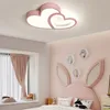 LED dětské stropní svítidlo Dívčí herna Ložnice Srdce ve Náhled obrázku produktu 2