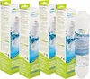 A set of four water filter boxes and one individual water filter. Produktbild-Vorschau