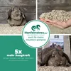 Hanfeinstreu Regular -  100 Liter - Natürlich, saugstark & Produktbild-Vorschau 3