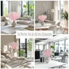 Rosa Kunstpflanze - Dekoration - 5 Stücke - 55 cm Produktbild-Vorschau 6