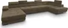 Masseno Ecksofa TORIVA R-S mit Schlaffunktion U-Form, Sofa Produktbild-Vorschau 2