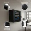 Extralink 9U 600x450 Black | Rack cabinet | wall-mounted Náhled obrázku produktu 7