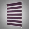 Blumtal Doppelrollo Lila 85x155 cm Klemmfix ohne Bohren Produktbild-Vorschau 1