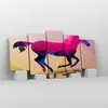 Bild auf Leinwand - Leinwandbild - Pferd Tiere Geometrie Produktbild-Vorschau 4
